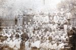 Herbstschluss 1885, ganz rechts Ur-Ur-Ur-Großvater Jacob und Frau Apollonia